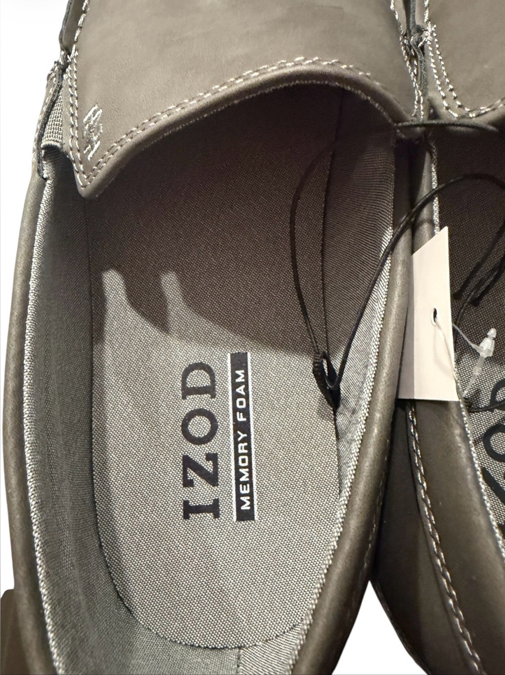 IZOD Men's Seapoint Casual Slip-On Loafers Gray 11 NWT - Picture 7 of 7